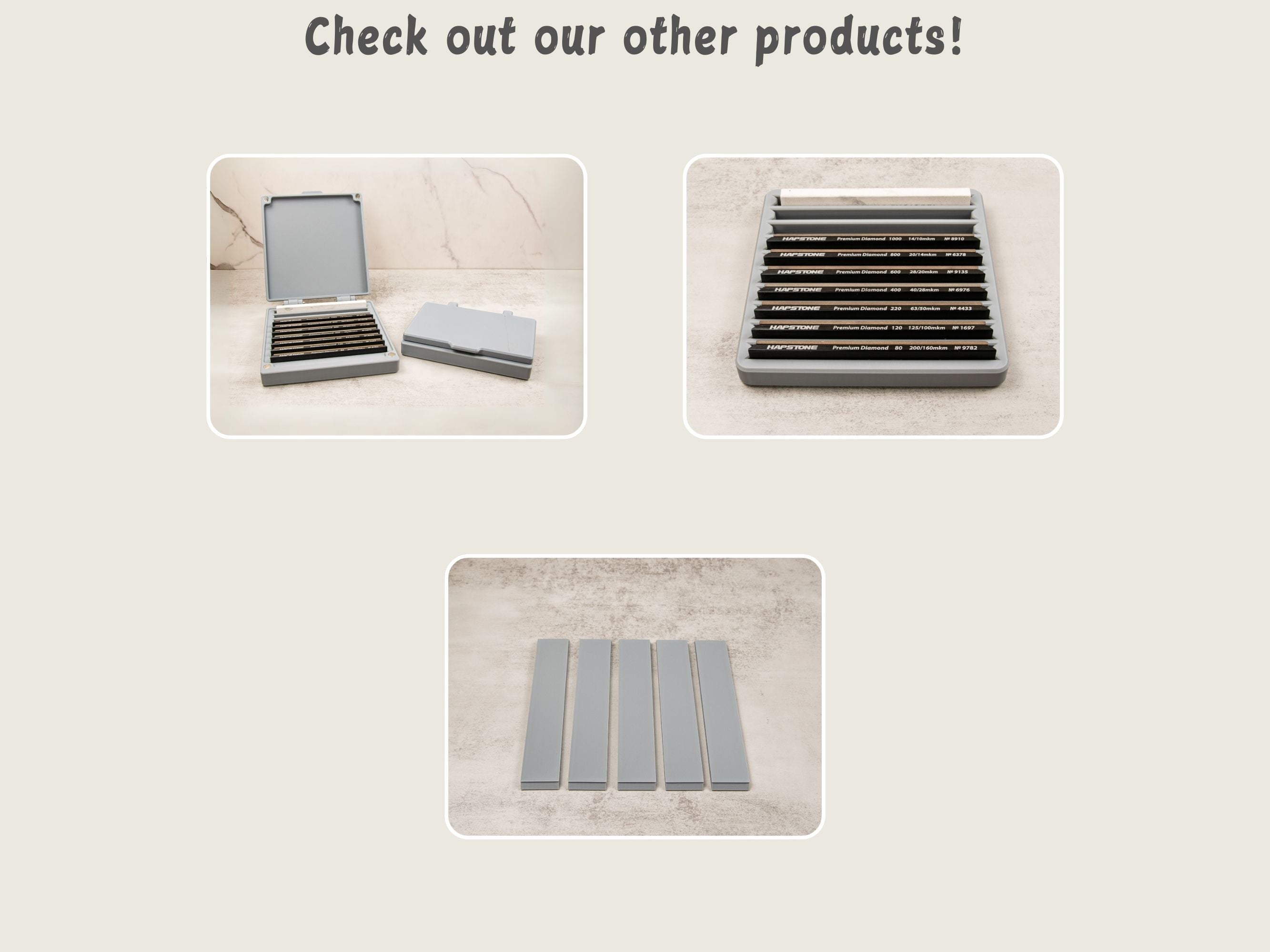 Xarilk Gen 3 Knife Sharpener Organizer Tray – Kohleebree3D